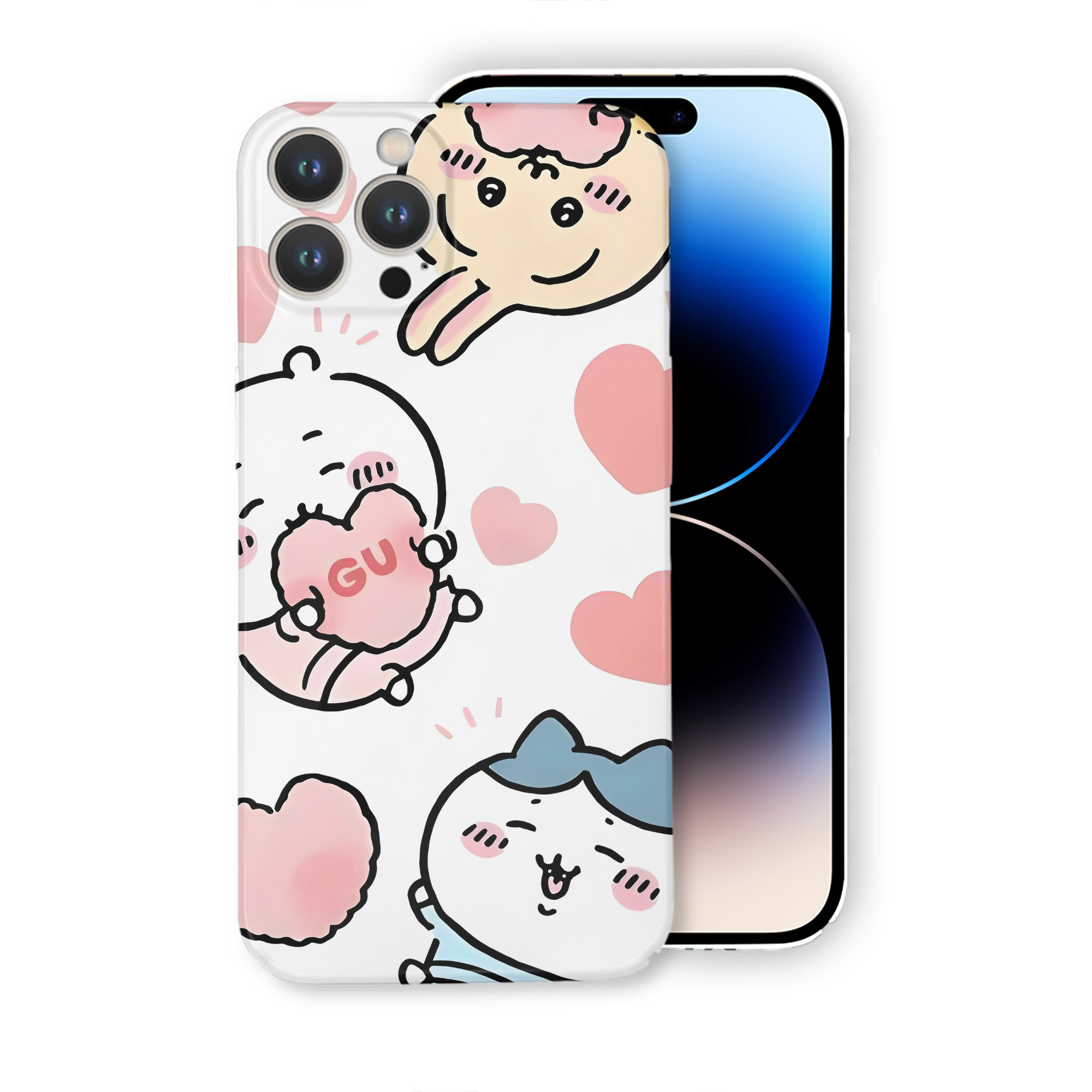 （画像用） ちいかわ Chii-kawa 【iPhone 14シリーズ対応】ハードケース